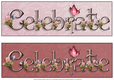 Celebrate Dl Toppers with Flowers and Butterfly