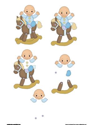 Sweet Baby Boy Step by Step