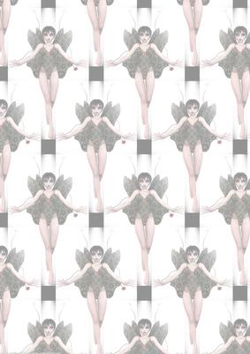 Black Lace Fairy Vellum