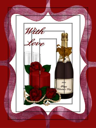 A4 with Love Valentine Inverted Pyramid Kit