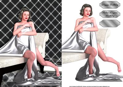 Chaise Lounge Card Front