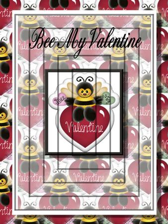 A4 Bee My Valentine Inverted Pyramid Kit
