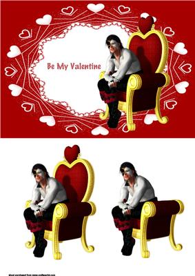 The Prince of Love Valentines Card Front