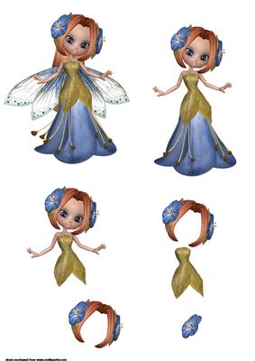 Flower Fairy Step by Step