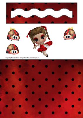 Ladybug Fairy Penny Slider