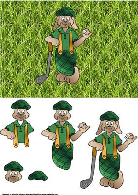 Anyone for Golf Card Front