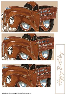 Brown Truck Pyramid