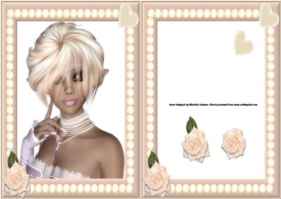 Pretty Lady Card Front