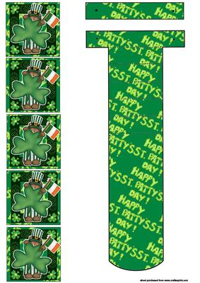 Shy Irishman St Patricks Day Waterfall