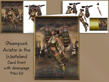Steampunk Aviator in the Wasteland Mini Kit