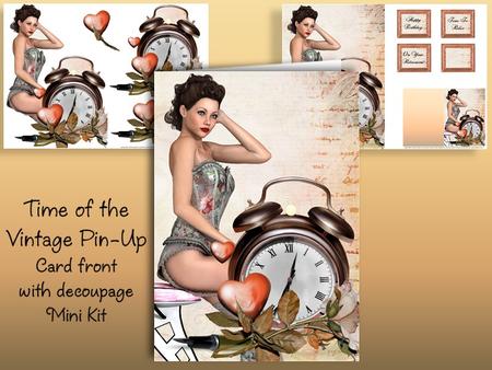 Time of the Vintage Pin-up Mini Kit