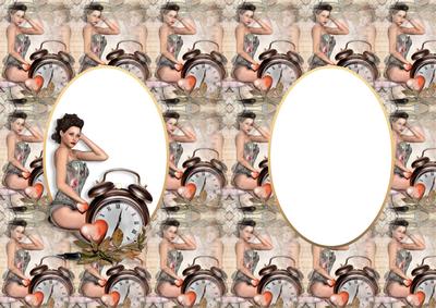 Time of the Vintage Pin-up Insert