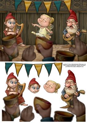 The Gnome Band Card Front
