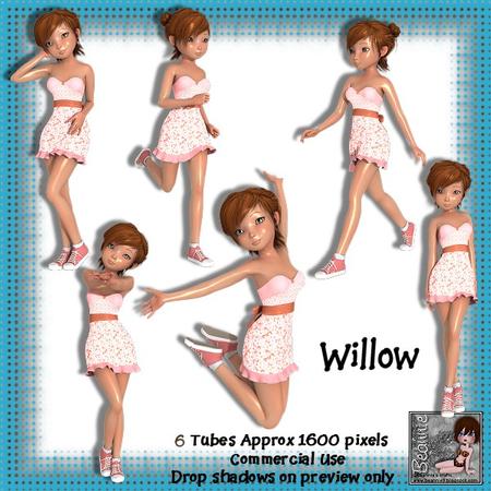 6 Willow Poser Tubes