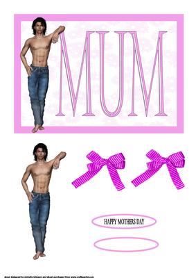 Sexy Man Card Front