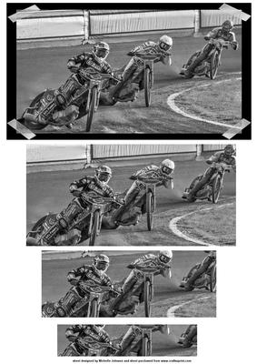 Speedway Motorbike Racing Pyramid