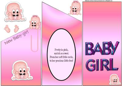 Baby Girl Cascade Sheet