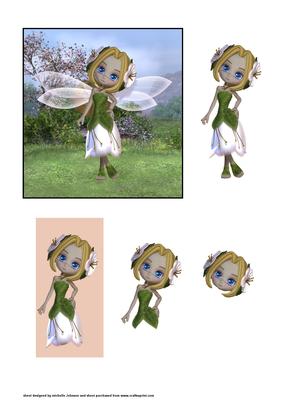 Flower Fairy Step by Step