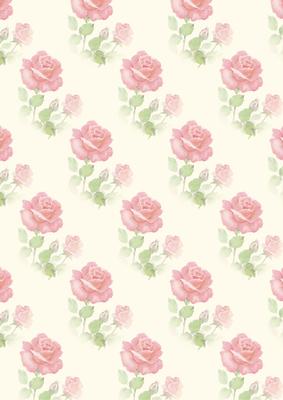 Pink Roses Vellum