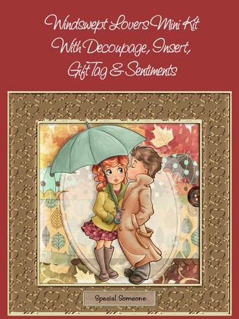 Windswept Lovers Mini Card Kit