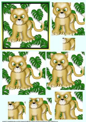 Cute Lion Pyramid