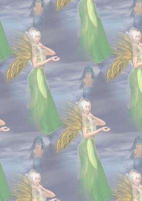 Ssh She'll Hear You Fairy and Mermaid Vellum