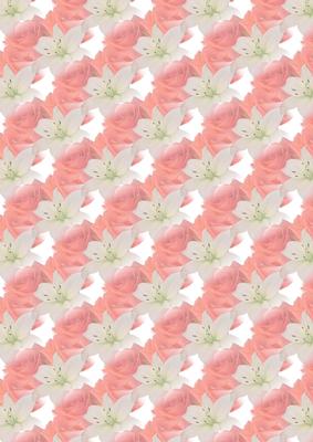 Roses and Lily Vellum