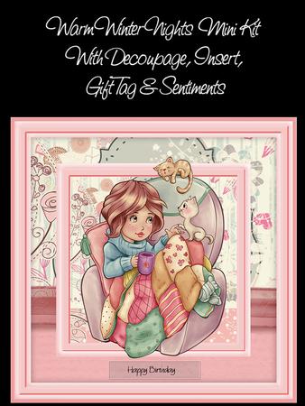 Warm Winter Nights 7.5 x 7.5 Mini Kit