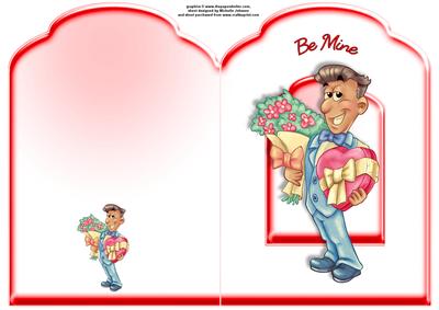 Valentino Scalloped Top Quick Card (valentine)