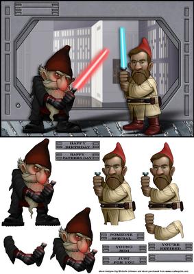 The Gnome Wars Battle Card Front