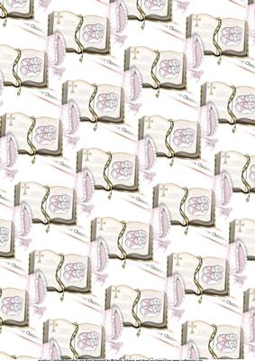 Girls Christening Background