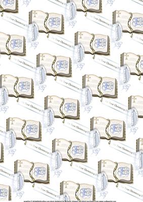 Boys Christening Background
