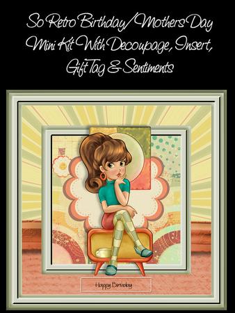 So Retro Birthday/mothers Day Mini Kit