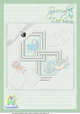A4 Special Delivery Boy Card