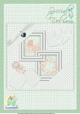 A4 Special Delivery Girl Card
