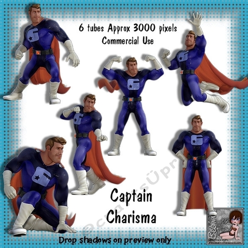 6 Captain Charisma poser tubes