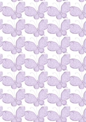 Purple Butterfly Vellum 1