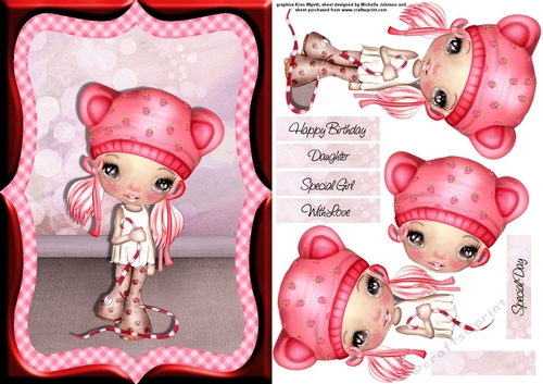 Strawberry Shortcake Card Front