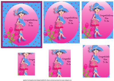 Mum to Be 2 Pyramid Pink