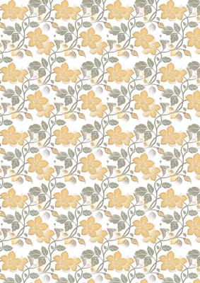 Orange Flower Vellum