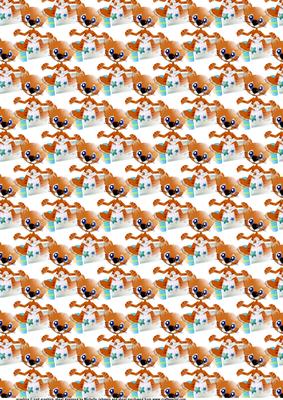 New Baby Boy or Toddlers Birthday Background