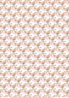 New Baby Girl Tiger or Toddlers Birthday Vellum