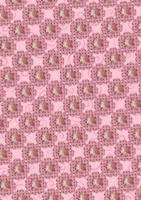 Pink Flower Background for Special Day Sheets