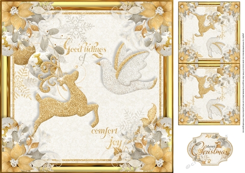 8x8 Glorious Good Tidings Topper