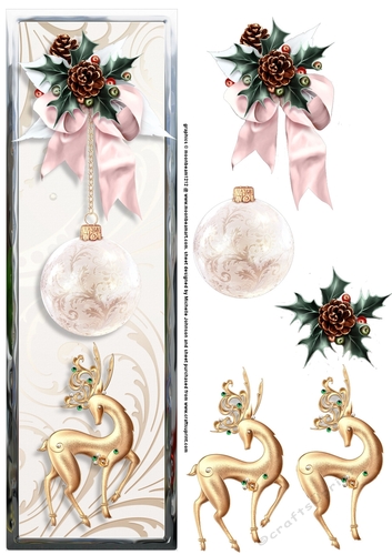 White Christmas DL Card