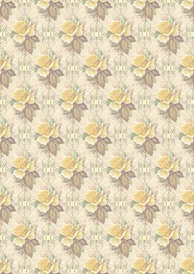 Vintage Floral Vellum
