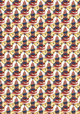 Beary Special 4th July Background