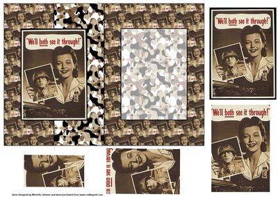 We'll Both See It Through Fold Back Card