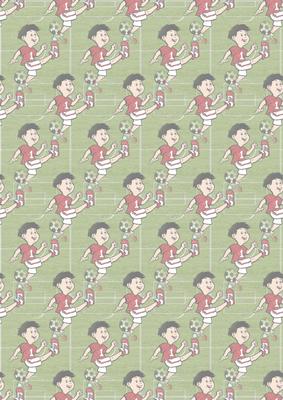 Football Dude Vellum