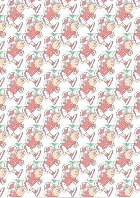 Football Girl Vellum